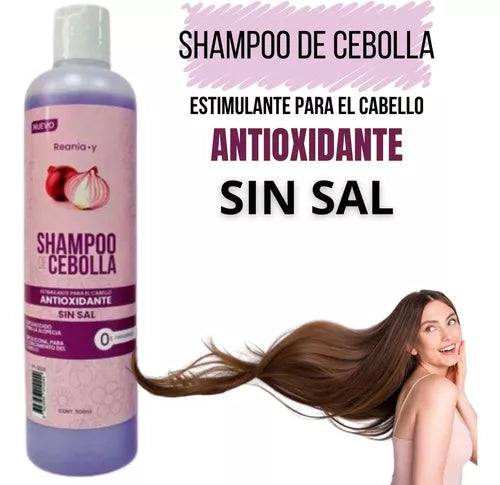Shampoo + Balsamo De Cebolla Alopecia